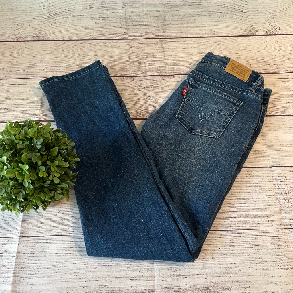 Girls 717 Skinny Levis Jeans